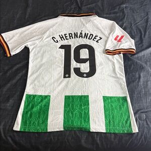 Real Betis #19 🇨🇴 Cucho Hernández 2025-26 La Liga Hummel Jersey